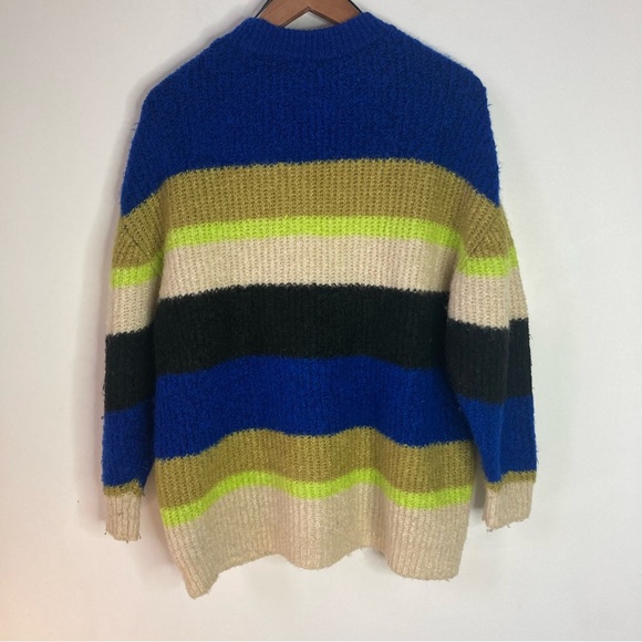Kangol for H&M Cosy Oversized Striped Sweater - Picture 4 of 7